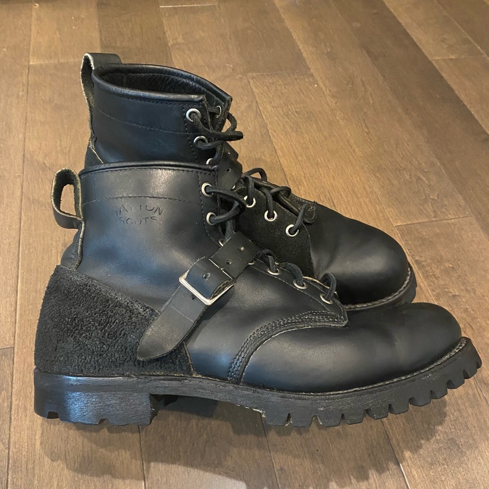 Dayton X boots size 10US men’s